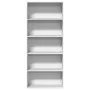 Estantería madera ingeniería blanca 80x30x189cm de , Librerías y estanterías - Ref: Foro24-3314669, Precio: 91,69 €, Descuent...