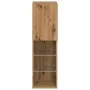 Mueble para TV con luces LED roble artesanal 30,5x30x102 cm by , TV Furniture - Ref: Foro24-857678, Price: 52,90 €, Discount: %