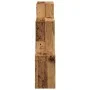 Mueble de pared madera ingeniería madera envejecida 78x18x71 cm by , Shelves and shelves - Ref: Foro24-854812, Price: 27,24 €...