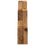 Mueble de pared madera ingeniería madera envejecida 78x18x71 cm by , Shelves and shelves - Ref: Foro24-854812, Price: 27,59 €...
