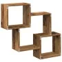 Mueble de pared madera ingeniería madera envejecida 78x18x71 cm by , Shelves and shelves - Ref: Foro24-854812, Price: 27,24 €...