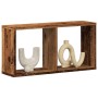 Mueble de pared madera de ingeniería envejecida 60x16x30 cm de , Estantes y estanterías - Ref: Foro24-854884, Precio: 24,64 €