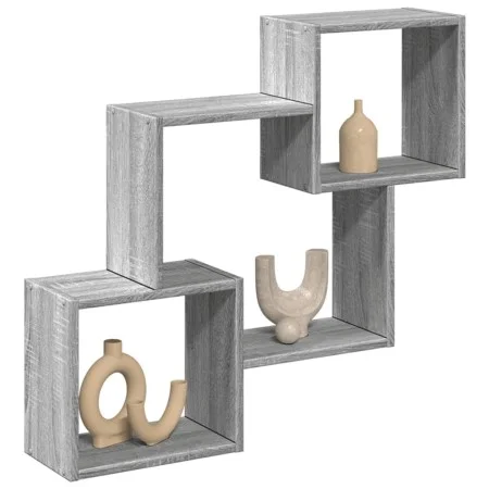Armario de pared madera de ingeniería gris Sonoma 78x18x71 cm von , Regale und Regale - Ref: Foro24-854810, Preis: 28,27 €, R...