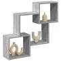 Armario de pared madera de ingeniería gris Sonoma 78x18x71 cm von , Regale und Regale - Ref: Foro24-854810, Preis: 28,27 €, R...