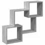 Armario de pared madera de ingeniería gris Sonoma 78x18x71 cm von , Regale und Regale - Ref: Foro24-854810, Preis: 28,27 €, R...