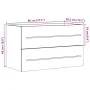 Mueble de lavabo madera ingeniería roble artisian 80x38,5x48 cm von , Badezimmermöbel - Ref: Foro24-856228, Preis: 55,14 €, R...