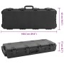 Maletín portátil de vuelo PP negro 100,5x42x17 cm by , Camera bags and cases - Ref: Foro24-4007256, Price: 168,80 €, Discount: %