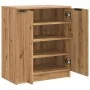 Mueble zapatero madera de ingeniería roble artisian 59x35x70 cm by , Closets and storage - Ref: Foro24-856990, Price: 88,79 €...