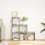 Librería divisor 3 niveles madera gris Sonoma 99x29x99 cm by , Bookcases and shelves - Ref: Foro24-857963, Price: 62,90 €, Di...