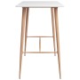 Hoher Tisch und Barhocker 5 Stück weiß von vidaXL, Möbelsets für Küchen und Esszimmer - Ref: Foro24-3057432, Preis: 362,03 €,...