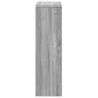 Librería divisor 3 niveles madera gris Sonoma 99x29x99 cm by , Bookcases and shelves - Ref: Foro24-857963, Price: 62,90 €, Di...