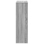 Librería divisor 3 niveles madera gris Sonoma 99x29x99 cm by , Bookcases and shelves - Ref: Foro24-857963, Price: 63,92 €, Di...