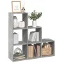 Librería divisor 3 niveles madera gris hormigón 99x29x99 cm von , Bücherregale und Regale - Ref: Foro24-857961, Preis: 61,29 ...
