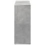 Librería divisora madera gris hormigón 69,5x29x69,5 cm by , Bookcases and shelves - Ref: Foro24-858006, Price: 41,16 €, Disco...