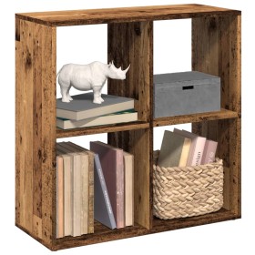 Librería divisor madera ingeniería envejecida 69,5x29x69,5 cm von , Bücherregale und Regale - Ref: Foro24-858010, Preis: 42,5...
