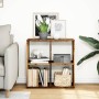Librería divisor madera ingeniería envejecida 69,5x29x69,5 cm von , Bücherregale und Regale - Ref: Foro24-858010, Preis: 42,5...