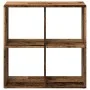 Librería divisor madera ingeniería envejecida 69,5x29x69,5 cm by , Bookcases and shelves - Ref: Foro24-858010, Price: 41,96 €...