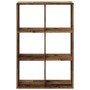 Librería divisora madera ingeniería envejecida 69,5x29x103,5 cm by , Bookcases and shelves - Ref: Foro24-858019, Price: 56,34...