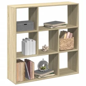 Librería divisor madera ingeniería roble Sonoma 102x29x103,5 cm by , Bookcases and shelves - Ref: Foro24-858050, Price: 70,37...