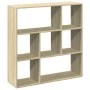 Librería divisor madera ingeniería roble Sonoma 102x29x103,5 cm de , Librerías y estanterías - Ref: Foro24-858050, Precio: 70...