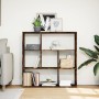 Librería divisora madera roble ahumado 102x29x103,5 cm by , Bookcases and shelves - Ref: Foro24-858052, Price: 74,91 €, Disco...