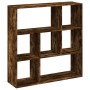 Librería divisora madera roble ahumado 102x29x103,5 cm by , Bookcases and shelves - Ref: Foro24-858052, Price: 74,91 €, Disco...
