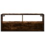 Mueble TV metal y madera contrachapada roble humo 100x31x39,5cm von , TV-Möbel - Ref: Foro24-848936, Preis: 56,35 €, Rabatt: %