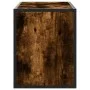 Mueble TV metal y madera contrachapada roble humo 100x31x39,5cm de , Muebles TV - Ref: Foro24-848936, Precio: 45,77 €, Descue...