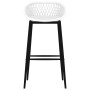 Hoher Tisch und Barhocker 5 Stück weiß von vidaXL, Möbelsets für Küchen und Esszimmer - Ref: Foro24-3057432, Preis: 362,03 €,...