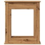 Borde de chimenea madera ingeniería roble artisan 75x20x87,5 cm von , Zubehör für Holzöfen und Kamine - Ref: Foro24-854588, P...