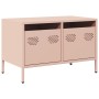 Mueble para TV acero laminado en frío rosa 68x39x43,5 cm von , TV-Möbel - Ref: Foro24-851233, Preis: 69,53 €, Rabatt: %