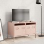 Mueble para TV acero laminado en frío rosa 68x39x43,5 cm von , TV-Möbel - Ref: Foro24-851233, Preis: 69,53 €, Rabatt: %