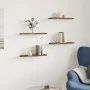 Estantes pared 4 uds madera ingeniería envejecida 40x10x1,5 cm de , Estanterías - Ref: Foro24-856289, Precio: 15,17 €, Descue...