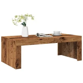 Mesa de centro madera de ingeniería envejecida 102x50x35 cm by , Coffee table - Ref: Foro24-856682, Price: 64,66 €, Discount: %