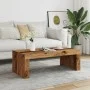Mesa de centro madera de ingeniería envejecida 102x50x35 cm by , Coffee table - Ref: Foro24-856682, Price: 64,66 €, Discount: %