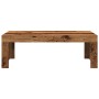 Mesa de centro madera de ingeniería envejecida 102x50x35 cm by , Coffee table - Ref: Foro24-856682, Price: 67,80 €, Discount: %