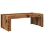 Mesa de centro madera de ingeniería envejecida 102x50x35 cm by , Coffee table - Ref: Foro24-856682, Price: 64,66 €, Discount: %