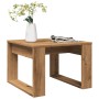 Mesa auxiliar de madera de ingeniería roble artisan 50x50x35 cm by , Side tables - Ref: Foro24-856689, Price: 40,27 €, Discou...