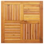 Tablero de mesa cuadrado madera maciza de acacia 70x70x2 cm de , Tableros para mesas - Ref: Foro24-4004255, Precio: 56,06 €, ...