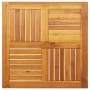 Tablero de mesa cuadrado madera maciza de acacia 70x70x2 cm by , Table tops - Ref: Foro24-4004255, Price: 54,80 €, Discount: %