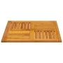 Tablero de mesa cuadrado madera maciza de acacia 70x70x2 cm by , Table tops - Ref: Foro24-4004255, Price: 54,80 €, Discount: %