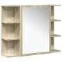 Juego de muebles de baño 4 pzas contrachapada roble Sonoma de , Muebles de baño - Ref: Foro24-3324970, Precio: 215,90 €, Desc...