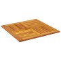 Tablero de mesa cuadrado madera maciza de acacia 70x70x2 cm de , Tableros para mesas - Ref: Foro24-4004255, Precio: 56,06 €, ...