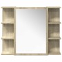 Juego de muebles de baño 4 pzas contrachapada roble Sonoma by , Bathroom furniture - Ref: Foro24-3324970, Price: 219,64 €, Di...