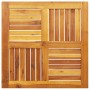 Tablero de mesa cuadrado madera maciza de acacia 70x70x2 cm de , Tableros para mesas - Ref: Foro24-4004255, Precio: 56,06 €, ...