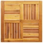Tablero de mesa cuadrado madera maciza de acacia 70x70x2 cm by , Table tops - Ref: Foro24-4004255, Price: 54,80 €, Discount: %