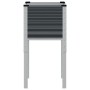 Jardinera de acero gris antracita 45x45x88 cm von , Töpfe und Pflanzgefäße - Ref: Foro24-4008966, Preis: 29,06 €, Rabatt: %