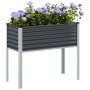 Jardinera de acero gris antracita 100x41x90 cm von , Töpfe und Pflanzgefäße - Ref: Foro24-4008972, Preis: 49,94 €, Rabatt: %