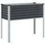 Jardinera de acero gris antracita 100x41x90 cm by , Pots and planters - Ref: Foro24-4008972, Price: 50,13 €, Discount: %