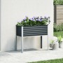 Jardinera de acero gris antracita 100x41x90 cm von , Töpfe und Pflanzgefäße - Ref: Foro24-4008972, Preis: 49,94 €, Rabatt: %